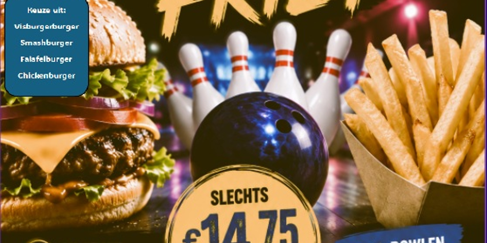 Bowling de kegel, lees hier meer over het tafelgrill arrangement